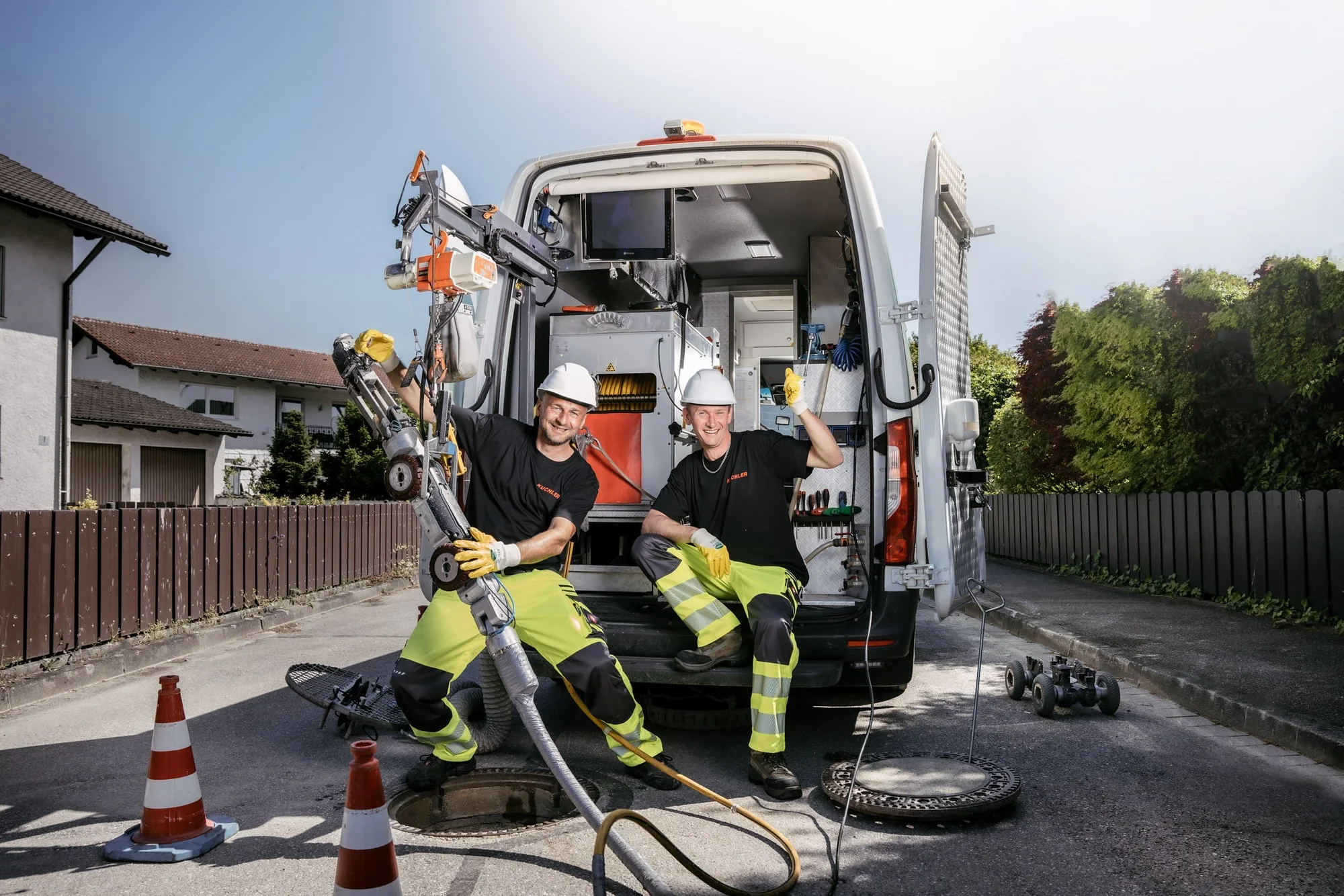 Ablauf bei Kanalreinigung und Rohrreinigung in Rötz