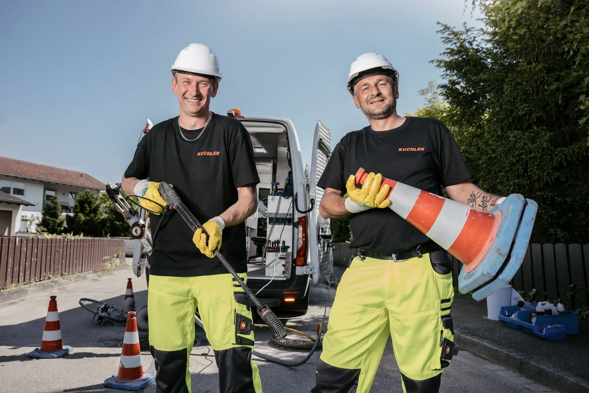 TV Kanaluntersuchung mit moderner Kameratechnik